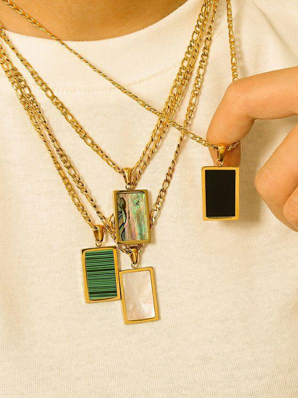 Womens Chains Geometric Necklaces Accessories | Jewelry Accessories&Shoes Jewelry