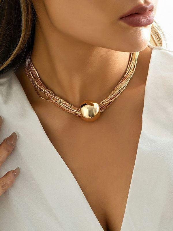 Womens Original Stylish Statement Geometric Necklace | Jewelry Accessories&Shoes Jewelry