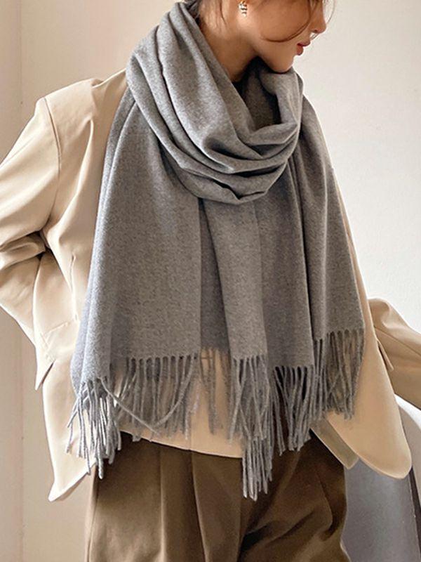 Womens Tasseled Shawl&Scarf | Accessories Accessories Accessories