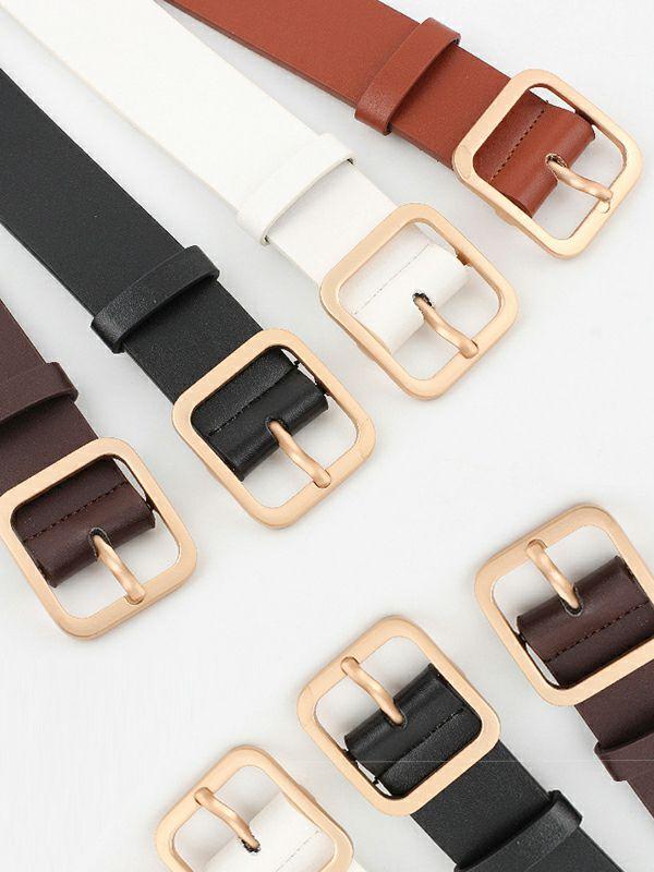 Womens Urban PU Geometric Belt | Jewelry Accessories&Shoes Jewelry